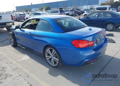 2016 BMW 435I из США, поврежденный, VIN WBA3T3C54G5A41161